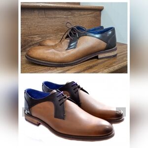 TED BAKER Men's Tan Fussel dress Shoes Sz 11